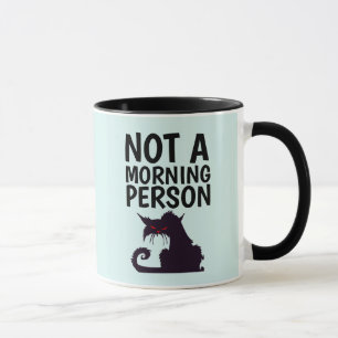 CANECA NÃO É UMA PESSOA DE MANHÃ QUE GOSTA DE CAFÉ