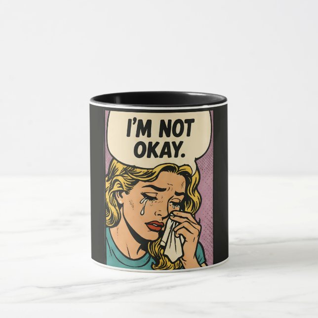 Caneca “Não Estou Bem”  (Centro)