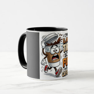 Caneca Não Estou Cansado Estou Apenas Alimentado Por Cafe