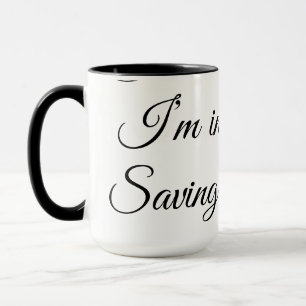 Caneca “Não Estou com Preguiça, Estou no Modo de Economia