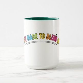Caneca Não Feito para se Misturar