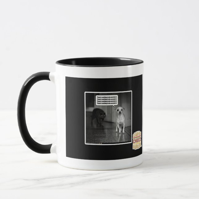 Caneca Não há nada scared de (Esquerda)