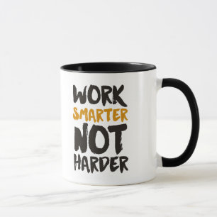 Caneca Nao mais duro mais esperto do trabalho