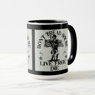 CANECA NÃO ME TRAGAS, VIVE LIVRE OU MORRE / MUG