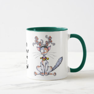 Caneca Não obtenha seu ouropel em um emaranhado!