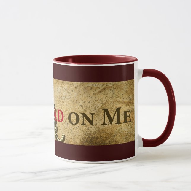 Caneca Não pise em mim (Direita)