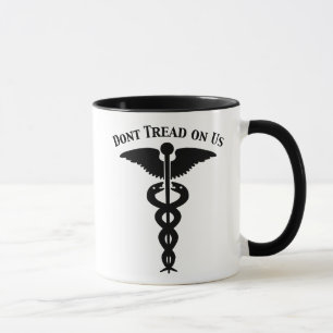 Caneca Não pise em nós o Caduceus