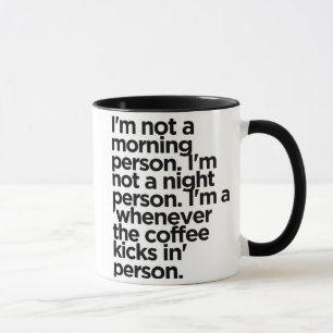 Caneca Não Preguiçoso, Conservando Mug De Energia - Café 