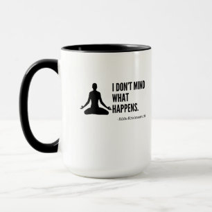 Caneca Não se importe com o que acontece