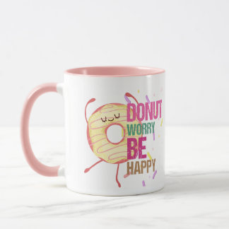 Caneca Não se Preocupe Seja Feliz