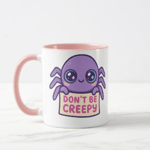 Caneca Não seja assustador e assustador.