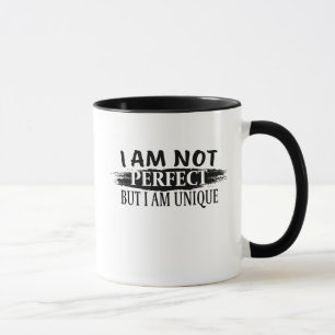 Caneca Não sou perfeito, mas sou único