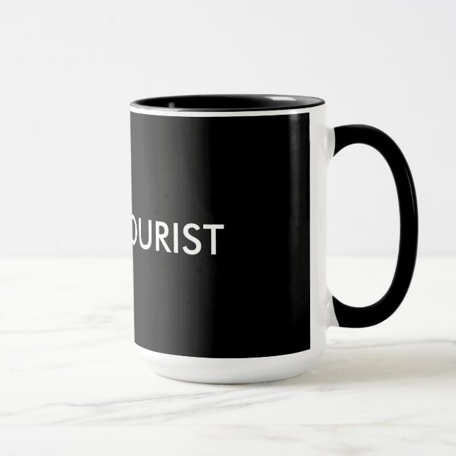 Caneca Não um turista (Direita)