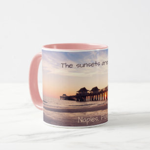 Caneca Naples Florida Mug