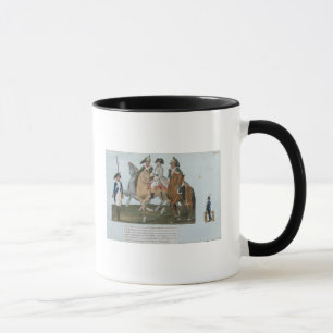 Caneca Napoleon Bonaparte e a sentinela de Varsovian