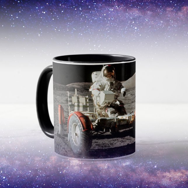 Caneca NASA Apollo 17 Veículo Lunar de Rastreio, 1972 (Criador carregado)