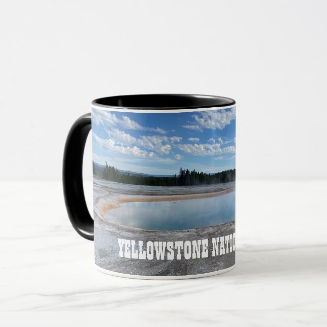 Caneca Nascente Grand Prismatic de Yellowstone (Frente Esquerda)