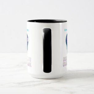 Caneca Nascer a brilho, condenado a pensar demais