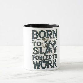 CANECA NASCER AO ESCRAVO FORÇADO A TRABALHAR