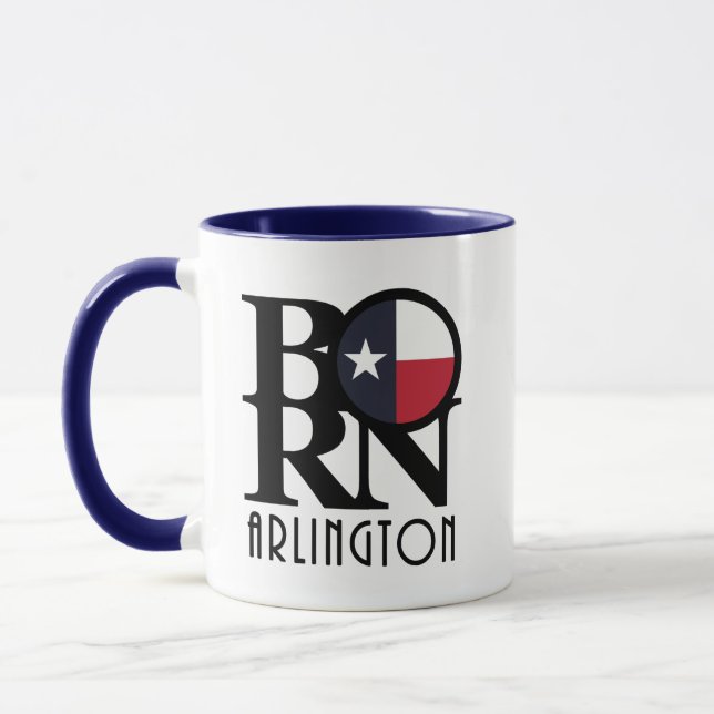 Caneca NASCER Arlington Texas 11oz (Esquerda)
