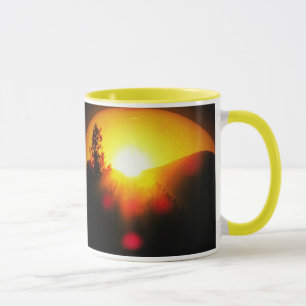 Caneca Nascer do sol e brilho!
