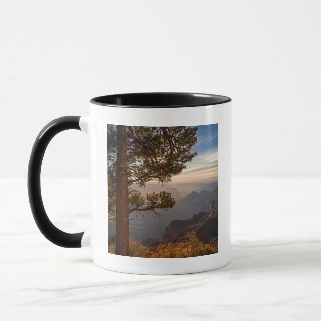 Caneca Nascer do sol norte da borda (Esquerda)