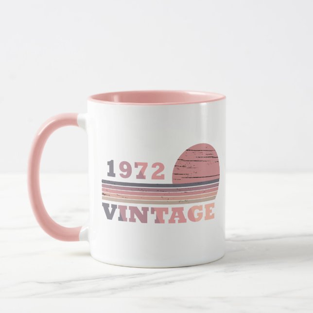 Caneca Nascer em presente de aniversário de 1972 (Esquerda)
