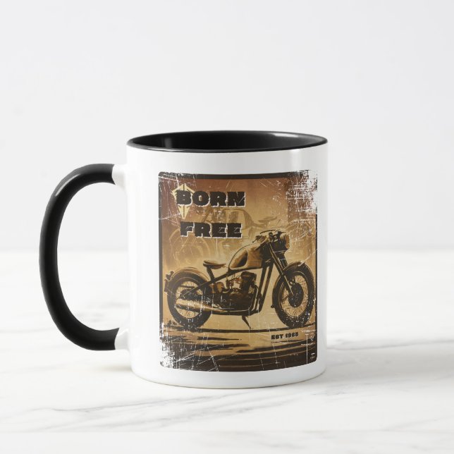 Caneca Nascer Free Biker (Esquerda)