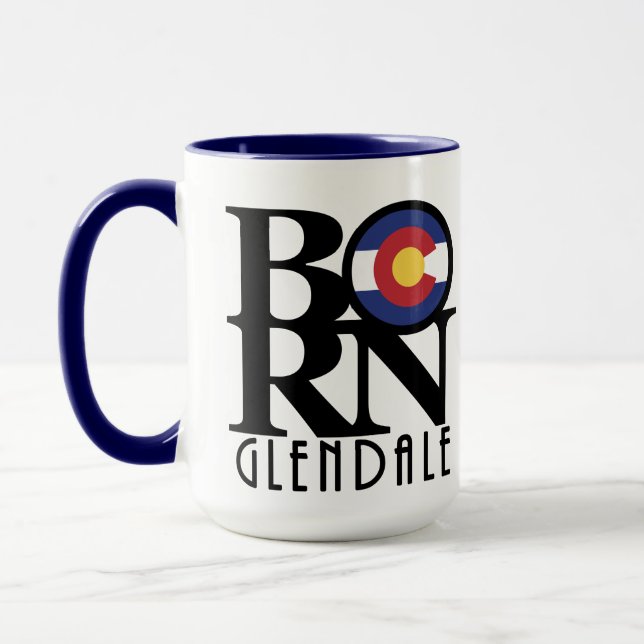Caneca NASCER Glendale Colorado 15oz (Esquerda)