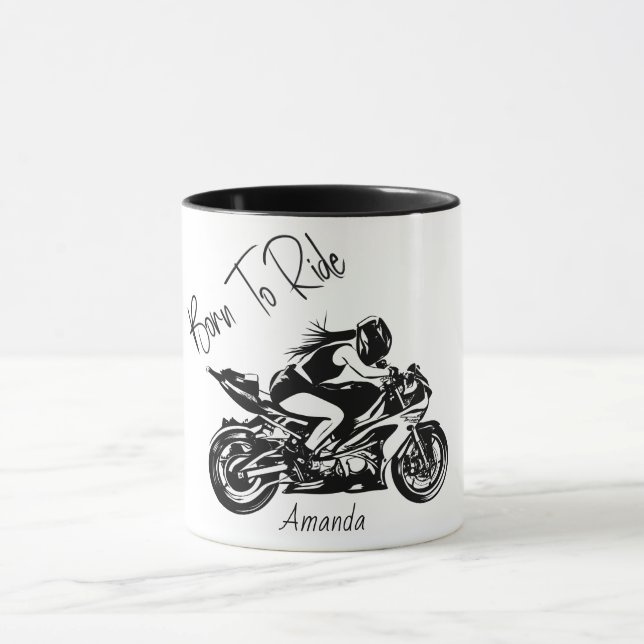 Caneca Nascer Para Andar Nome Personalizado (Centro)