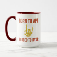 Nascer para APE Forçado a DYOR | Humor Cripto Engr