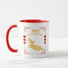 Caneca Nascido no Ano do Coelho
