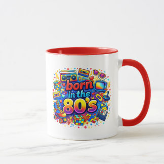 Caneca Nascido nos anos 80