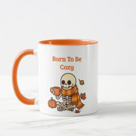 Caneca Nascido para Ser Aconchegante – Esqueleto