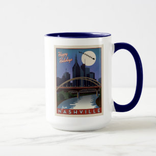 Caneca Nashville Skyline
