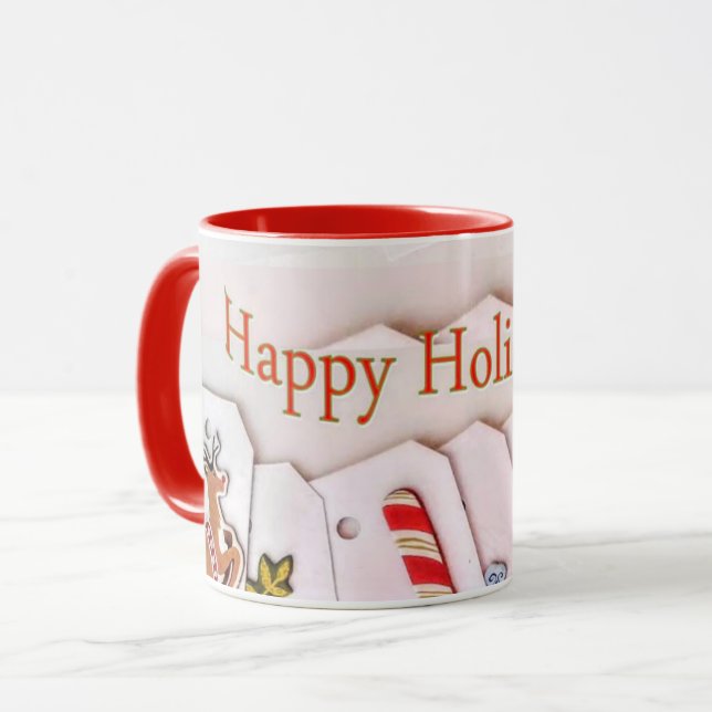 Caneca Natal (Frente Esquerda)