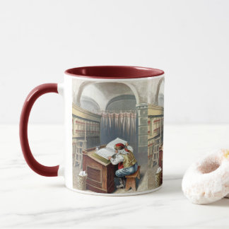 Caneca Natal Antigo, São Nicolau Mal ou Bem Comportado