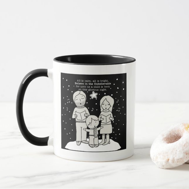 Caneca Natal Caroling (Com Donut)