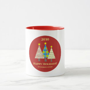 Caneca Natal Corporativo Vermelho