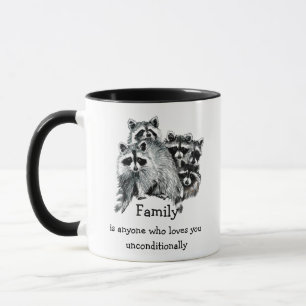 Caneca Natal de Citação de Amor entre Amigos da Famíli