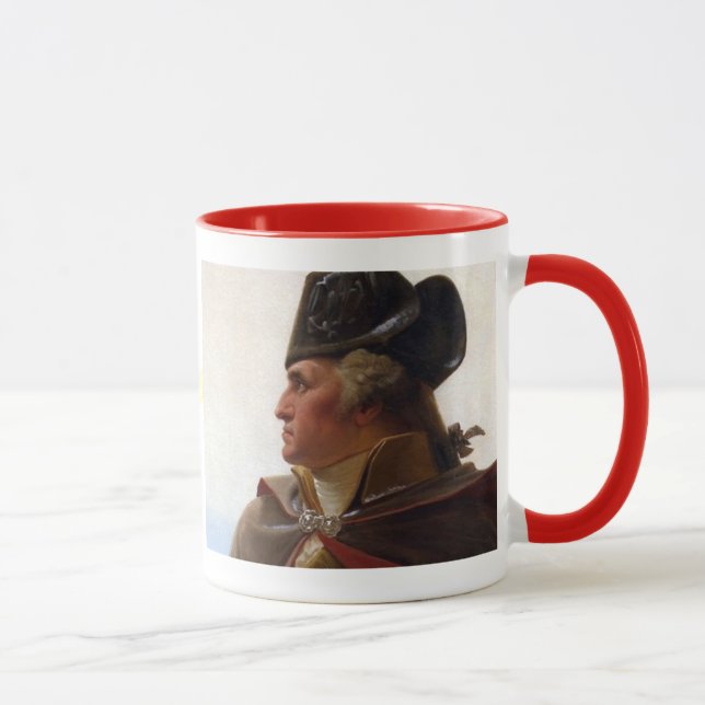 Caneca Natal de George Washington (Direita)