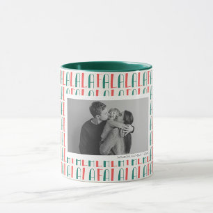 Caneca Natal de Noel Colorido Moderno Colorido do Natal