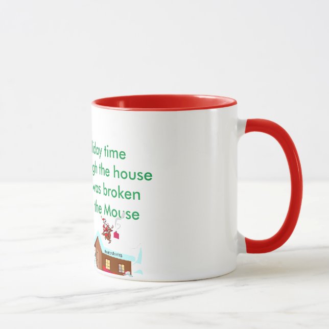 Caneca Natal do computador (Direita)