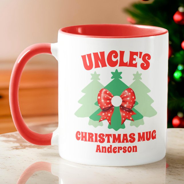 Caneca Natal do Tio Personalizado (Criador carregado)