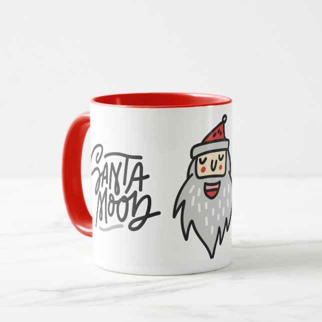 Caneca NATAL EM ALTA HO HO HO Diversão Natalina (Frente Esquerda)