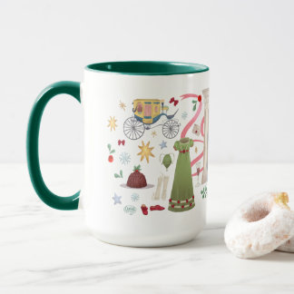 Caneca Natal em Randalls (Hunter Green 15oz)