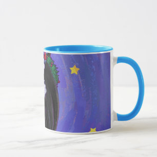 Caneca Natal estrelado