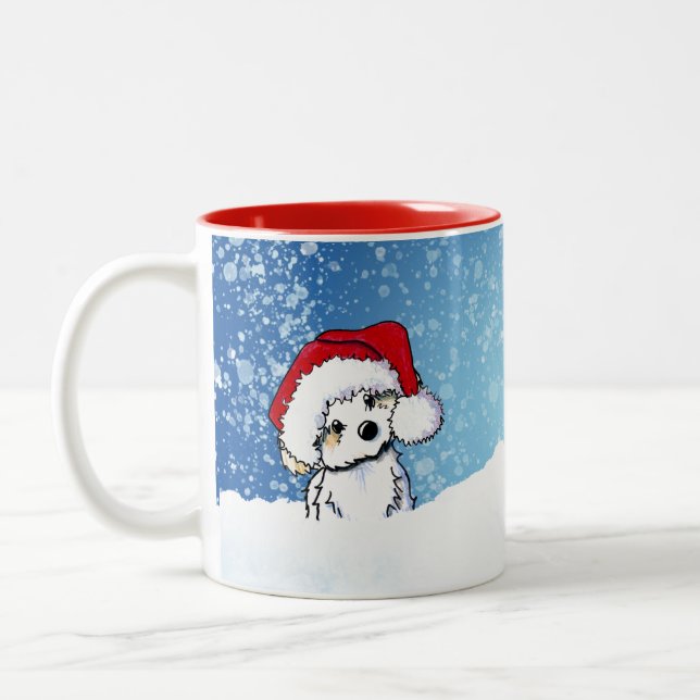 Caneca Natal Havanesa (Esquerda)