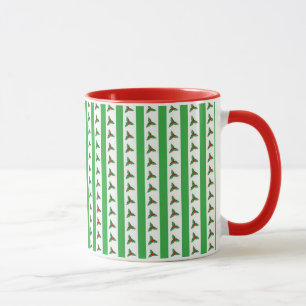 Caneca Natal Holly Pattern