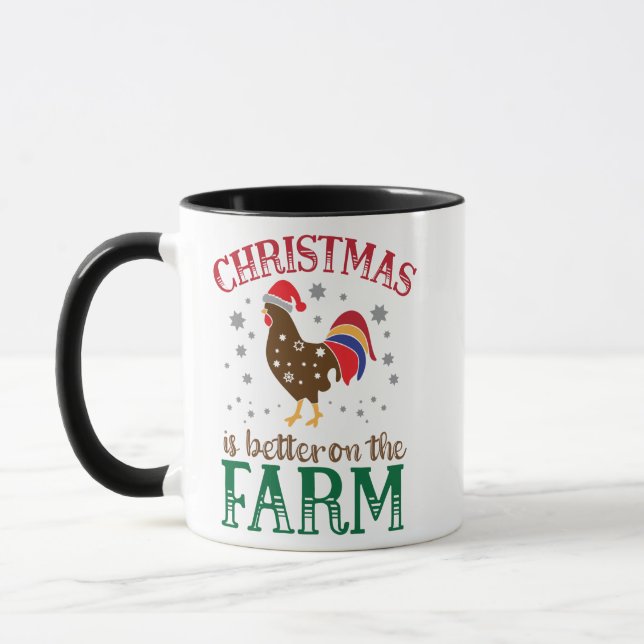 CANECA NATAL NA FAZENDA (Esquerda)